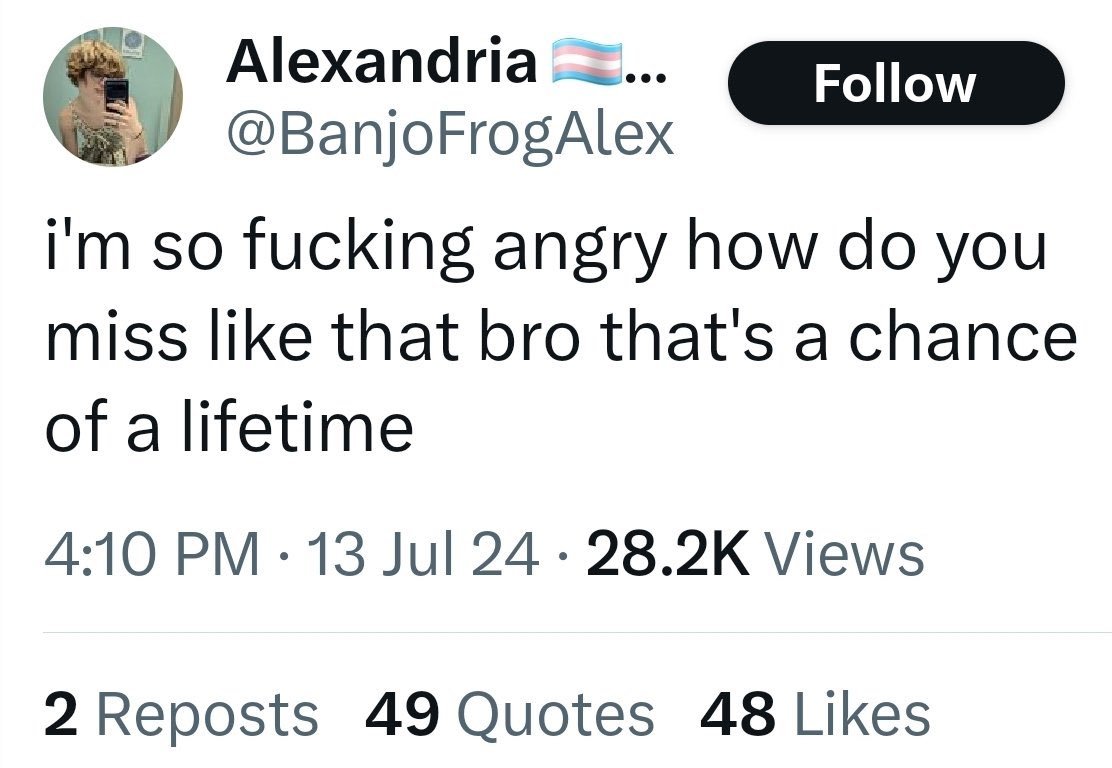 alphafox's tweet photo. Notice the flag in bio: https://t.co/oOGYlM64wE