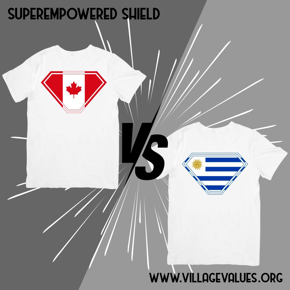 Choose your fighter. 🏅

#CANADA🆚 #URUGUAY

🇨🇦 teepublic.com/t-shirt/583285…

🇺🇾 teepublic.com/t-shirt/596920…

#CANURU #URUCAN #CanadaVsUruguay #CanadaUruguay #UruguayCanada #SuperEmpowered #WinningAmplifiestheSpirit #VillageValues #MultinationalPatriot #OurPatriotism #Versus