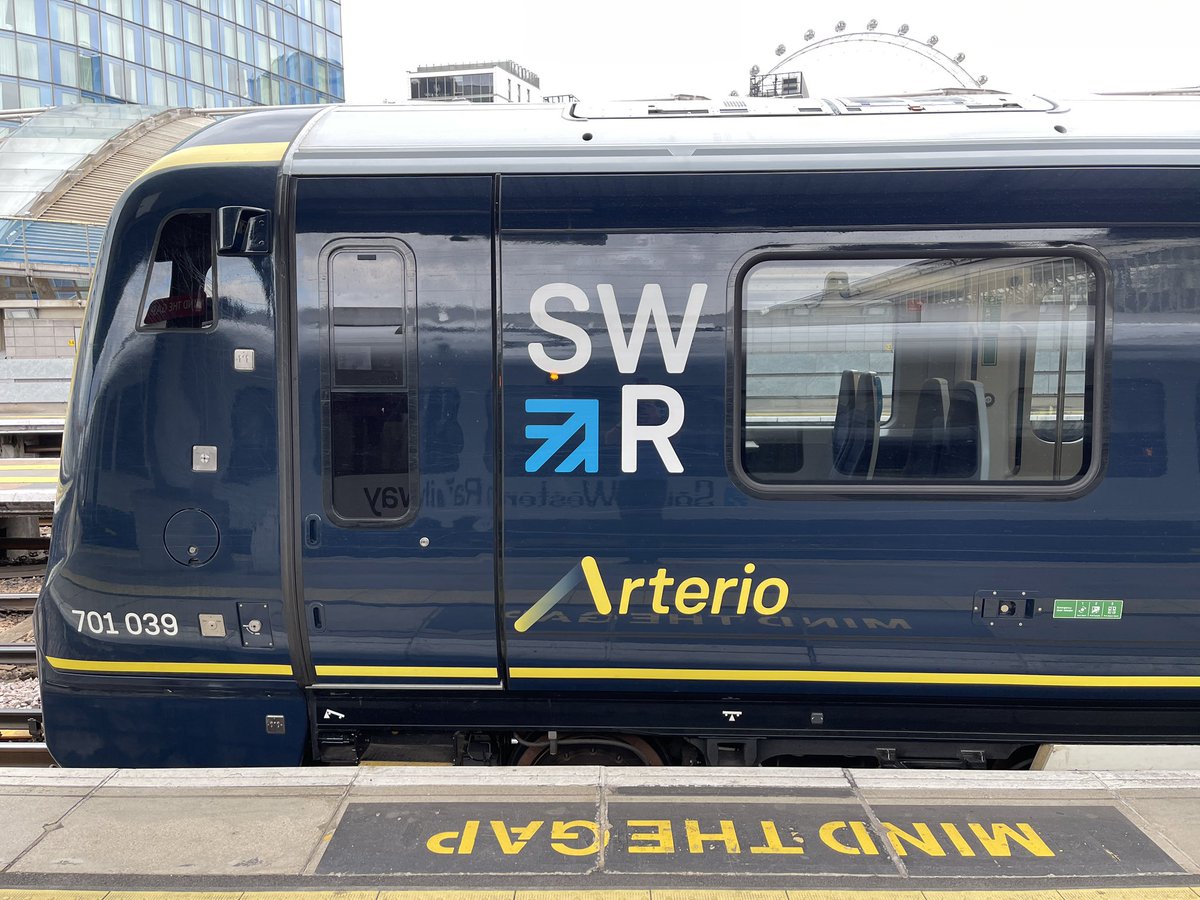 driverbod125's tweet photo. Train 120
Class 701 (78/78) ✅ 🥳
Built 2019-2024 Bombardier/Alston
Operator SWR
London Waterloo to Clapham Junction
#AllTheClasses
The final train of the challenge! I almost can’t believe it! https://t.co/Hb9eYEIbLE