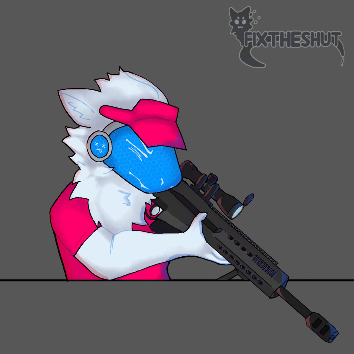 Fixtheshut's tweet photo. reposting this cuz I think I did well for my first rifle:3 https://t.co/UGgPAZ4vy5