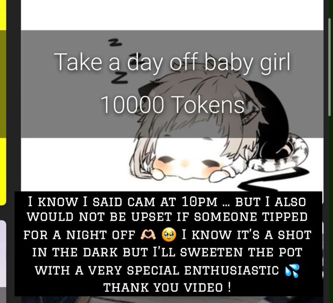 Baby is tired 🥺 but baby has goals 🥺 https://t.co/P1HBgTFcG8