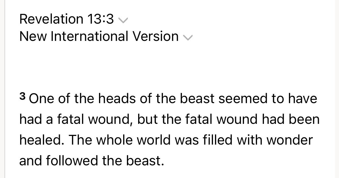 looks like we’re doing chapter 13 of the book of revelation today