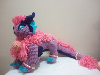 BeeChristjan's tweet photo. Galveon.  Galveon is a Dragon-type Eeveelution designed by Tez Noland and brought to plush by me.  #crochet #crochetfanaticdesign #crochetfanatic #shopify #handmade #plush #amigurumi #toy #doll #teznoland #pokemon #eeveelution #dragon #type #galveon https://t.co/EXx7NgqODH
