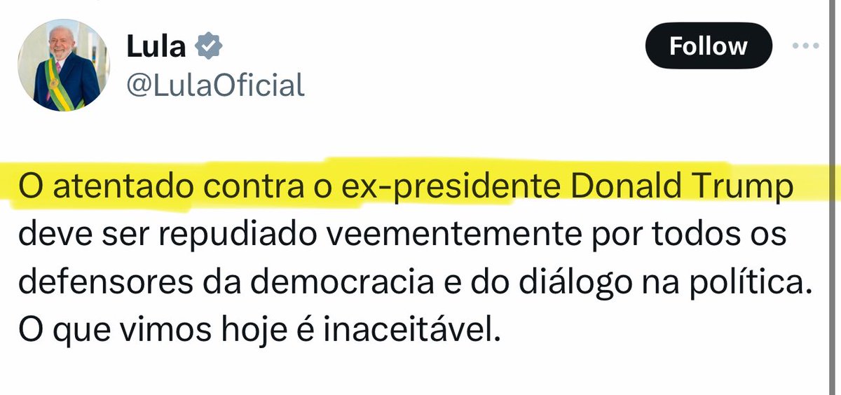 rafaelgloves's tweet photo. 13/07/2024 - O dia em que até LULA foi mais honesto do que a mídia brasileira. https://t.co/yuzztEvVLc