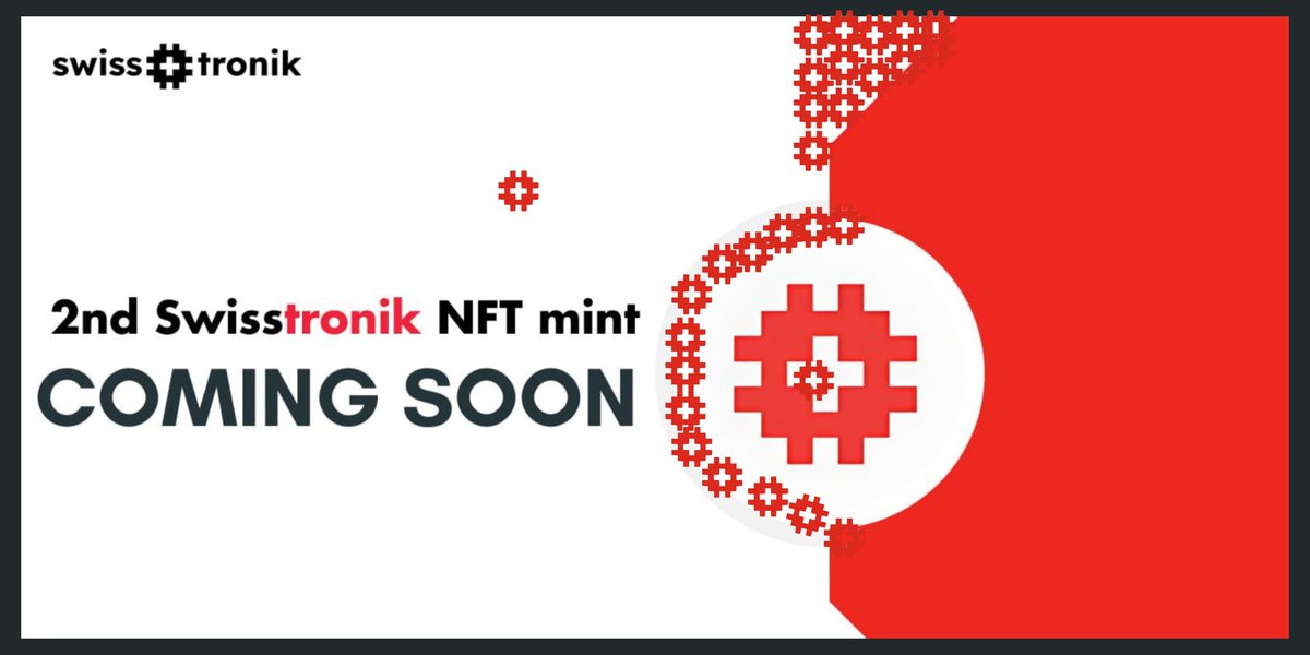 Rox4119's tweet photo. Prepare for the 2nd @Swisstronik NFT Mint!
We're excited to announce our next airdrop-yielding NFT collection:Swiss Knife 🛠️ Embodying Swiss precision and versatility 🇨🇭,these iconic tools have even accompanied NASA astronauts into space! Stay tuned for more details! #SWRT #NFT https://t.co/cH7tA1bhSh