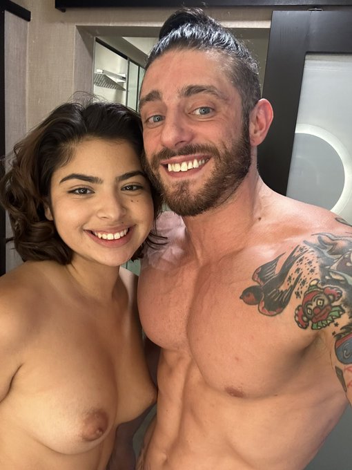 Fun day on set with @HazelHeartxxx for @officialkarups @curious_judas . Be on the lookout for this 🔥🔥<a class="tags" href="/tag/hazelheartxxx">@hazelheartxxx</a><a class="tags" href="/tag/officialkarups">@officialkarups</a><a href="/tag/mommyblowsbest"class="tags"><span>#mommyblowsbest</span></a>