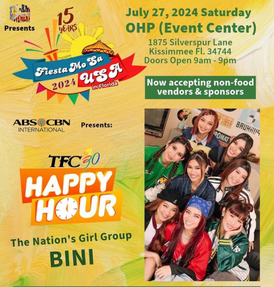 snoopseye's tweet photo. as much as us blooms are also excited for kcon, so many expected bini to be in florida for this fiesta event 😭 ang dami na nag book ng flights and accomodations as well as took time off work to come tapos ngayon lang nila inannounce na hindi pala tuloy… bruh https://t.co/nV8v0DMVmy