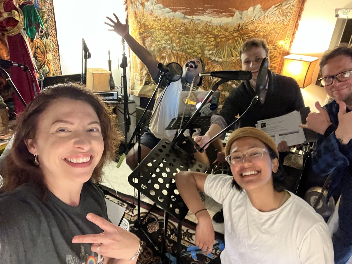 workingdankoch's tweet photo. Been in the studio the past two weeks.  Metropolis is happening, and now I *know* it's going to be great.

There are some very, *very* good actors here in Seattle.
(See you at @LuxRadium!) https://t.co/02WNr1PNGQ