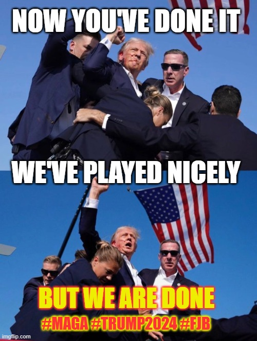 RobCarson's tweet photo. #TrumpAssassinationAttempt #fjb #lgb #impeachbiden #impeachwray #impeachmayorkas #impeachgarland #fight #2024is1776 #Newsmax @newsmax https://t.co/MZ6Le80FmO