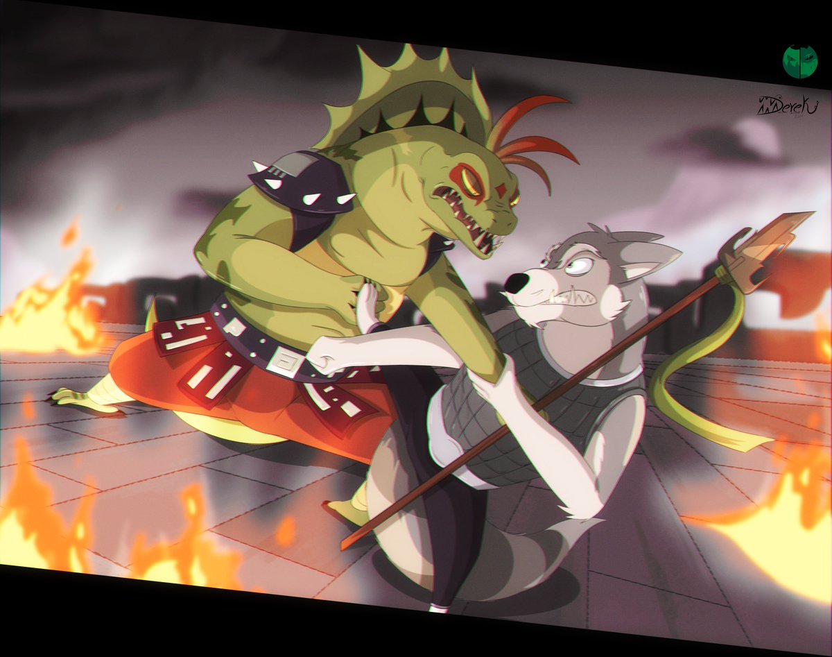 I haven't seen Kung fu panda 4 but I hope you like it!

It's the first art I do of my little wolf, it's my OC of Kung fu panda and I put a lot of effort to make this look amazing and I love the result!

Sixth art for artfight finished for <a href="/GRAVEYARDZHIFT/">BONES @ BSKY</a>
#artfight #artfight2024