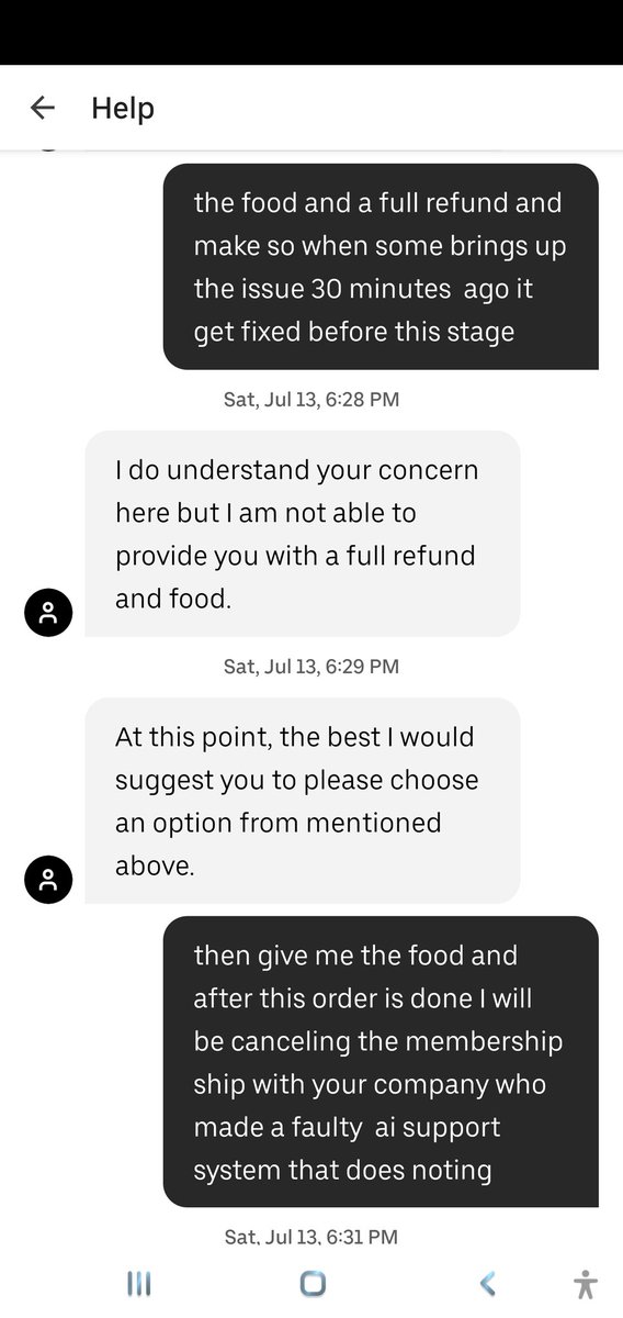 FallenMSH's tweet photo. @UberEats @Uber_Support @UberEats  still haven't change the driver https://t.co/sDsCVEnnz5