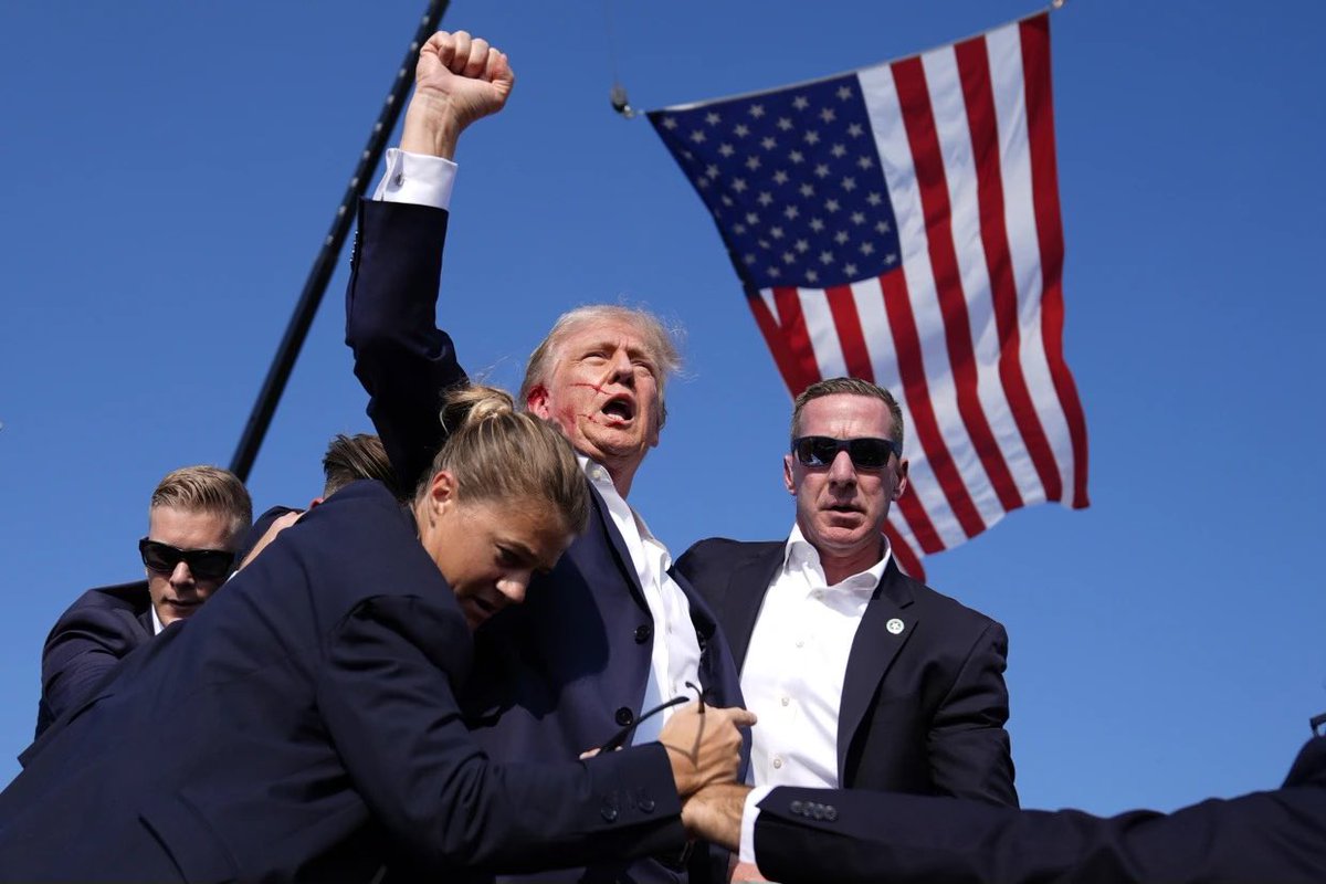 We thank You Lord for the life of President Trump!