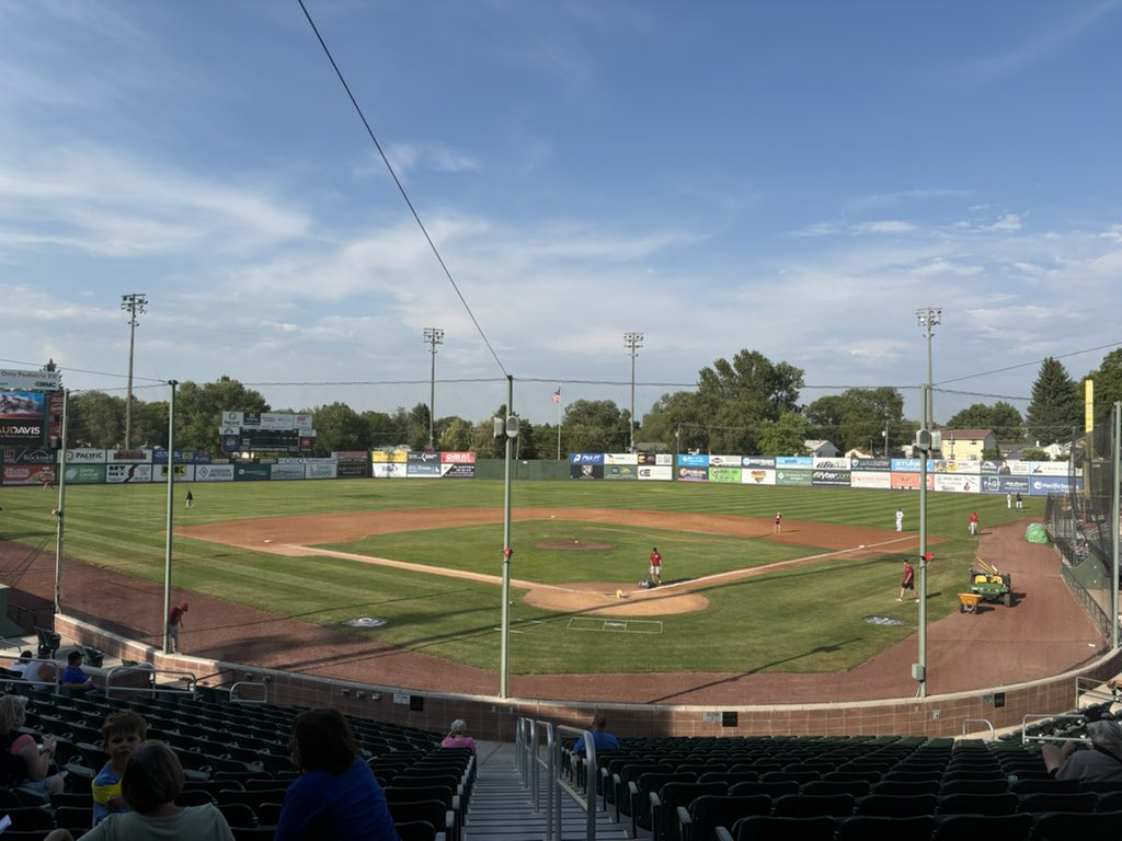 Mustangs attempt to bounce back after a 13-4 loss in game 1 of the 3-game series

Mustangs (21-25) v Idaho Falls Chukars (19-27)

Daniel Willie (1-1 10.17 ERA) vs Owen Sharts (2-3, 5.37 ERA)

Coverage starts at 6:45 p
First pitch at 7:05 p

ESPN910/105.5 
Espnbillings.com