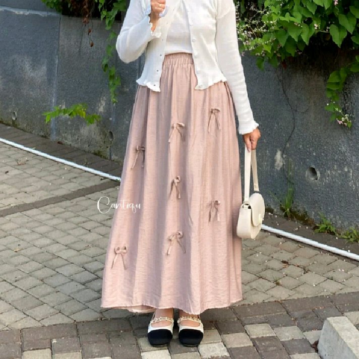 snfasya58's tweet photo. Rok Pita Pololinen Sharla - CANTIQ
Rok maxi dengan pita cantik, nyaman dipakai 💖
Bahan pololinen lembut dan adem, cocok untuk sehari-hari 
Yuk, dapatkan rok cantik ini di Shopee!
https://t.co/NB1FViidWz
#rok #maxi #pita #pololinen #cantiq #ootd #fashion #muslimah #wanita #style https://t.co/lCVcIjsPNG