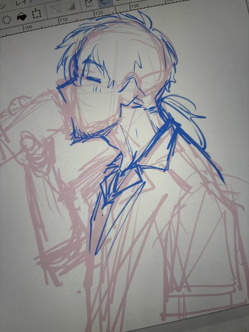 ようやくお絵描きできる時間できたーーー! 