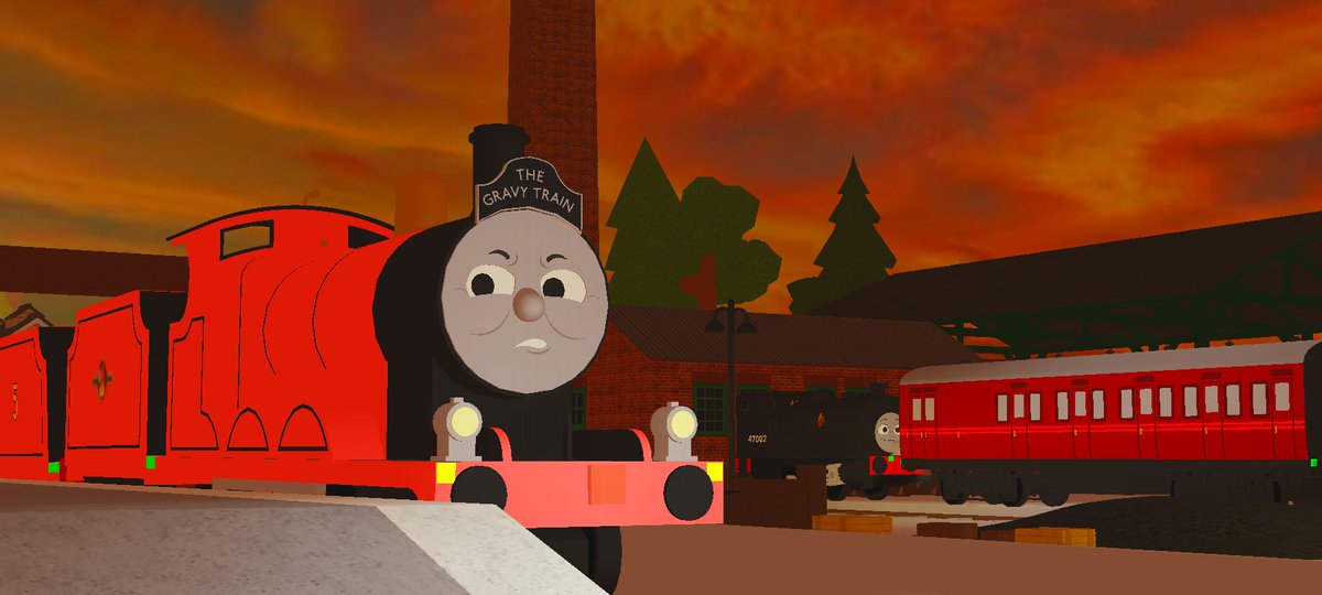 "Traveling is my favorite thing to do in general seeing all the sights on Sodor is mesmerizing at times"

"My least favorite thing is all the engines calling me James when they see me it's so annoying we don't even sound the same."