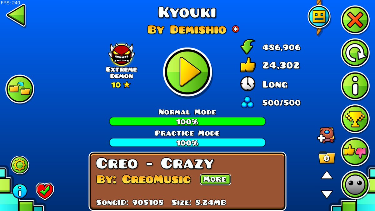 Kyouki 100%

I Did it.