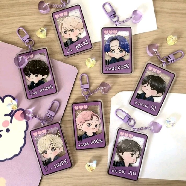 snfasya58's tweet photo. BTS Super Cute ID Keychain - Koleksi Wajib ARMY!
Cocok untuk gantungan kunci, tas, atau aksesoris lainnya ✨
Yuk, dapatkan keychain ini di Shopee! https://t.co/7wgwrA4RTD
 #bts #keychain #id #army #kpop #supercute #gantungan #kunci #aksesoris #koleksi #kpopmerch #kpopstore https://t.co/00fGqsQsyz