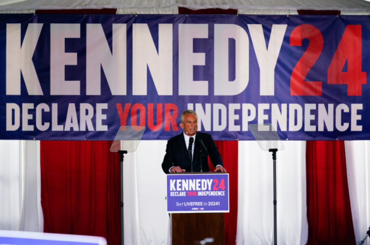 MAHA_PAC's tweet photo. The Biden administration must give Robert F. Kennedy Jr. Secret Service protection. Now.

Kennedy has made five requests and been denied five times since he launched his campaign.

Kennedy’s own family has repeatedly requested that he receive Secret Service.

After today’s awful and un-American assassination attempt against President Trump at his Pennsylvania rally, there is absolutely no excuse to deny RFK Jr. Secret Service protection.