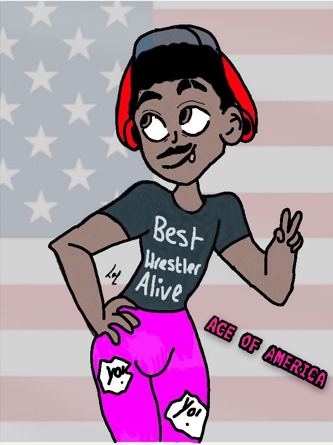 kookylozy's tweet photo. Art is.... Ace of America ✂️🇺🇸

Best Wrestler Alive @PlatinumMax

#NewAce #aceofAmerica #bestwrestleralive #art https://t.co/NRjAwbxkuo
