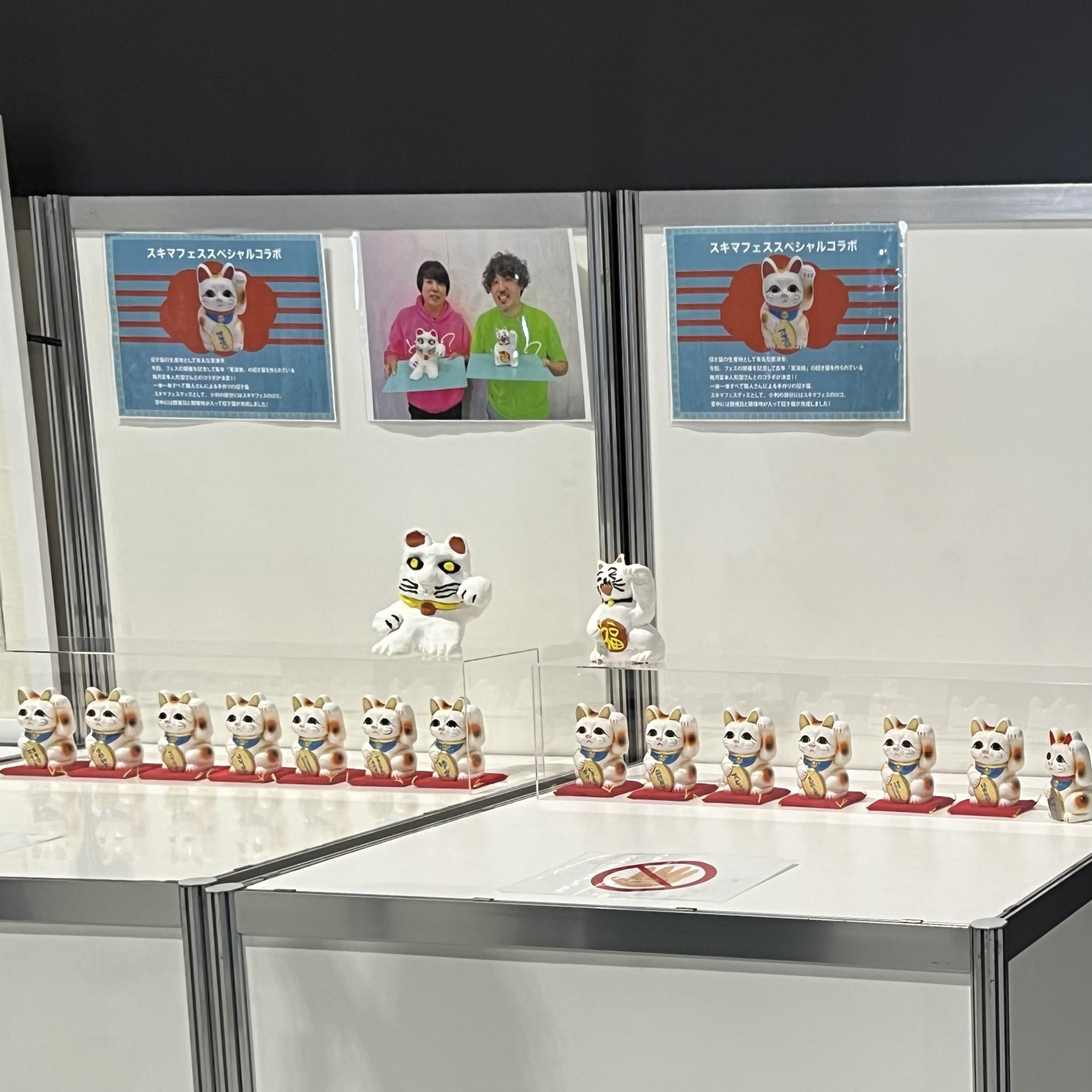 Amazon.co.jp: スキマフェス 招き猫 ラッキーキャット : ホーム
