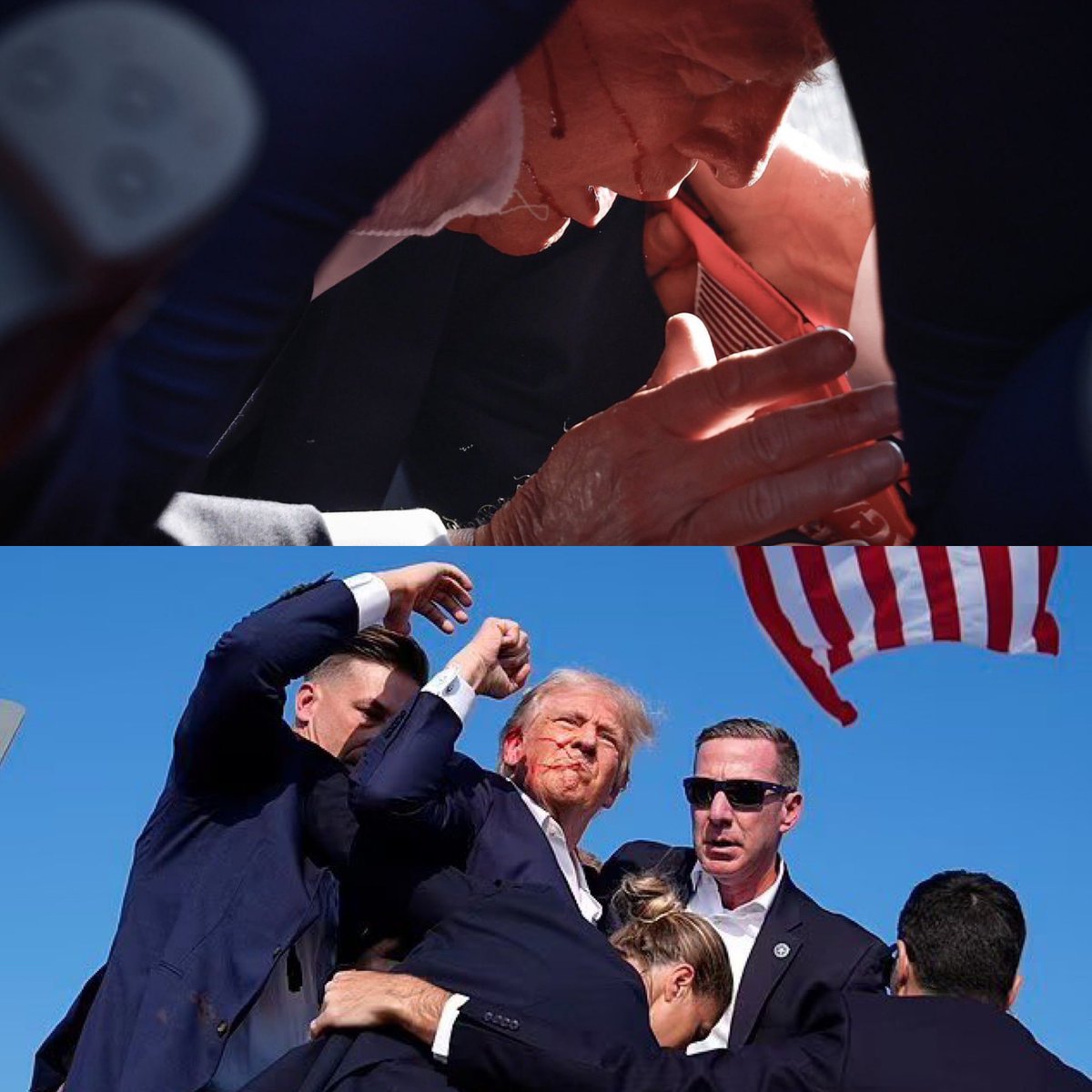 TimKennedyMMA's tweet photo. These two photos were taking 30 seconds apart. https://t.co/EFbwqfUj1O