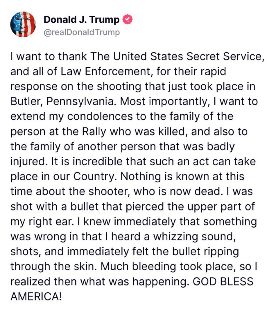 hodgetwins's tweet photo. Trump just released a statement https://t.co/QxcV1efk4G