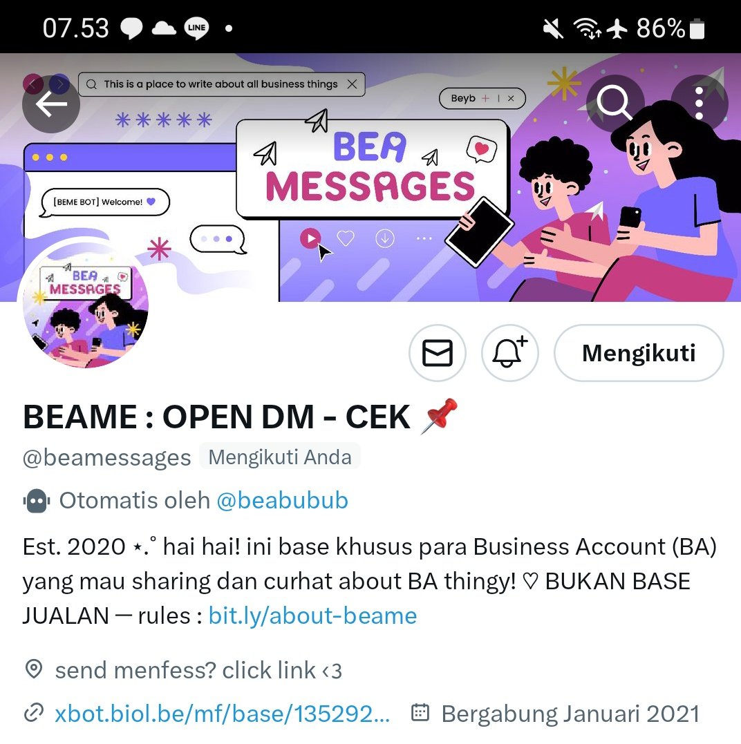 KAGETTT BNGT TERIMAKASIH BANYAK MIN 😭🫶🏼💗🩷 <a href="/beamessages/">BEAME 2ND PROJECT CEK PINNED</a>