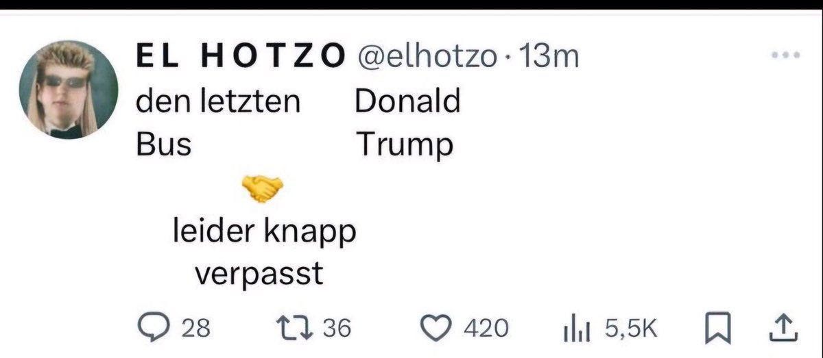 <a href="/ZDFheute/">ZDFheute</a> Es war ein Attentat und Euer Angestellter bedauert das Trump nicht tot ist.
Und dafür werde ich gezwungen zu bezahlen.