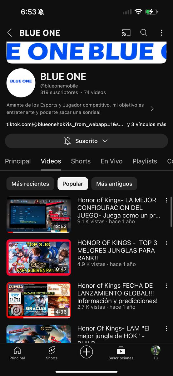 Bueno a desempolvar el micro <a href="/HOKLATAM/">Honor of Kings LATAM</a> <a href="/HonorOfKings/">Honor of Kings</a> 
Cuando inicié estaba muy motivado pero sin el juego en mi región me quedé sin contenido y se fue la motivación, hoy puedo retomar ese camino que abandoné por cosas que no controlaba, totalmente de chill vamo a darle 🫡❤️👀
