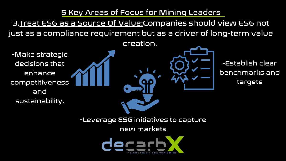 decarbX's tweet photo. Global mining firms are increasingly recognizing ESG as a driver of long-term value, leveraging opportunities such as market shifts towards low-carbon products and sustainable solutions.
#decarbonization #efficiency #diesel #emissions #decarb #decarbx https://t.co/IZEtauB4sJ