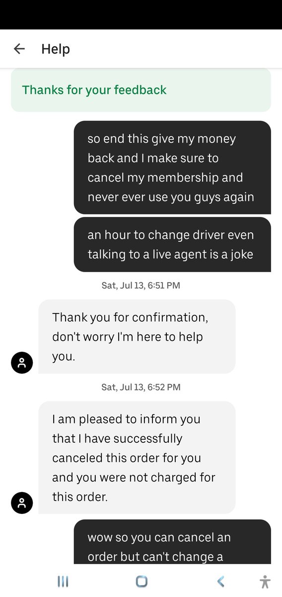 FallenMSH's tweet photo. @Uber_Support Oh don't worry am already cancel everything for this shity ass support https://t.co/GH3qnbqkN4