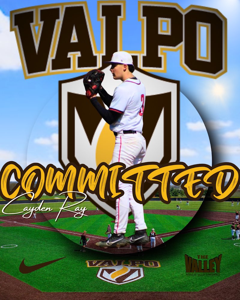 Cayden Ray (@caydenray11) on Twitter photo I am beyond grateful and excited to announce my commitment to Valparaiso University. I would like to thank my family, coaches, and friends who have supported me and pushed me in the journey of achieving my dreams.
Go Beacons! 🟤🟡 <a href="/Schmack53/">Brian Schmack</a>
<a href="/CoachABrian/">Adam Brian</a> <a href="/CamJohnson29/">Cam Johnson</a> I am beyond grateful and excited to announce my commitment to Valparaiso University. I would like to thank my family, coaches, and friends who have supported me and pushed me in the journey of achieving my dreams.
Go Beacons! 🟤🟡 <a href="/Schmack53/">Brian Schmack</a>
<a href="/CoachABrian/">Adam Brian</a> <a href="/CamJohnson29/">Cam Johnson</a>