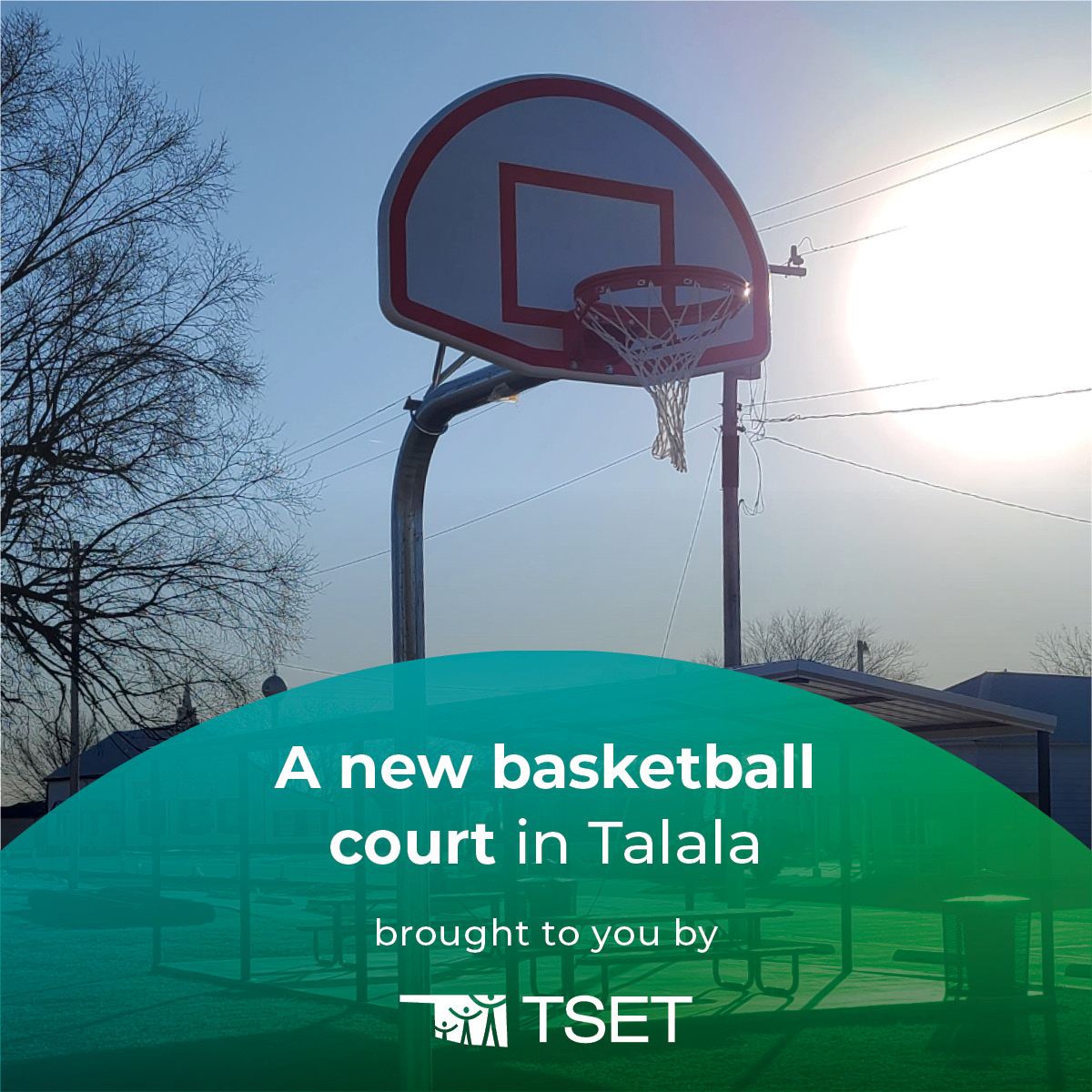 TSETDirector's tweet photo. @OklahomaTSET grants improve both communities and the individuals within them. With projects like this basketball court in Talala, TSET is dedicated to improving the health and quality of life of all residents.
Let’s make a positive impact together! https://t.co/HezsiuCdqs