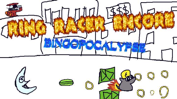 my beautiful art for the intermission on stream.  the jpeg compression is intentional