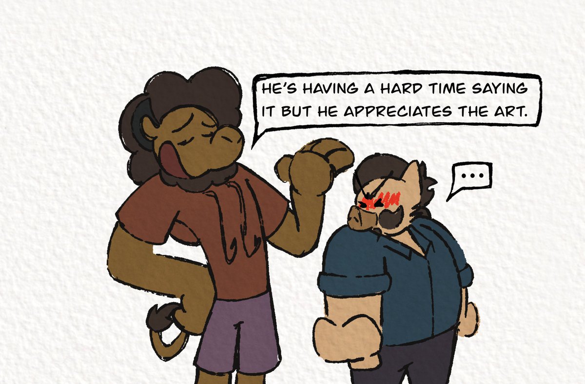TwizzTheToon's tweet photo. I wanted to check in on Dallas since he's been attacked for art fight twice and...well...at least Bo was there XD https://t.co/KII5uA0LbY
