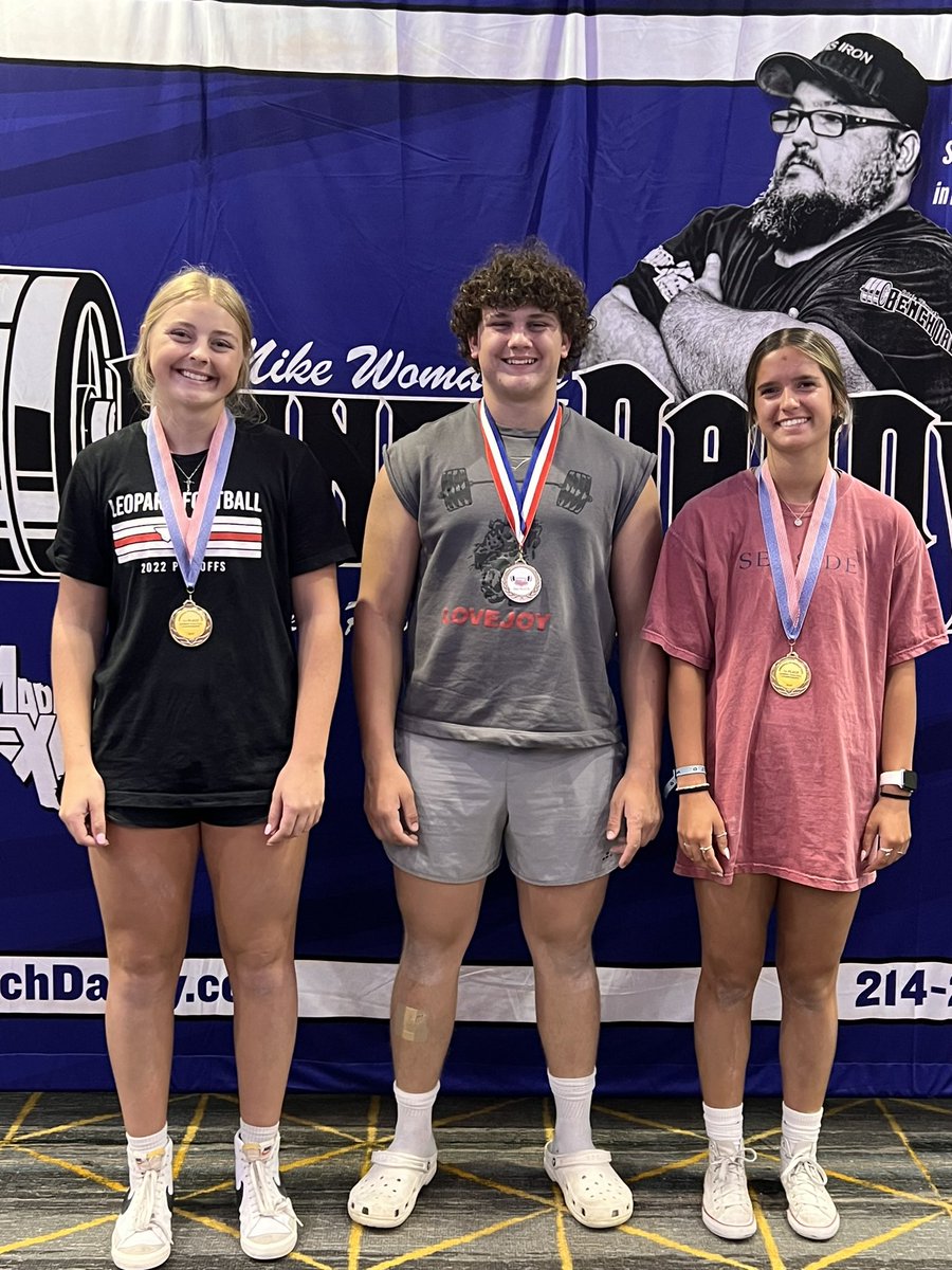 A very productive day!
🥇 🥇 🥈