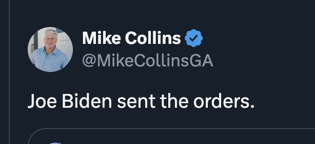 Atk335's tweet photo. @GriffDogDesign @DigitalWarfare1 @RepMikeCollins #RepublicanReichestagFire https://t.co/ha1AAQyYxQ