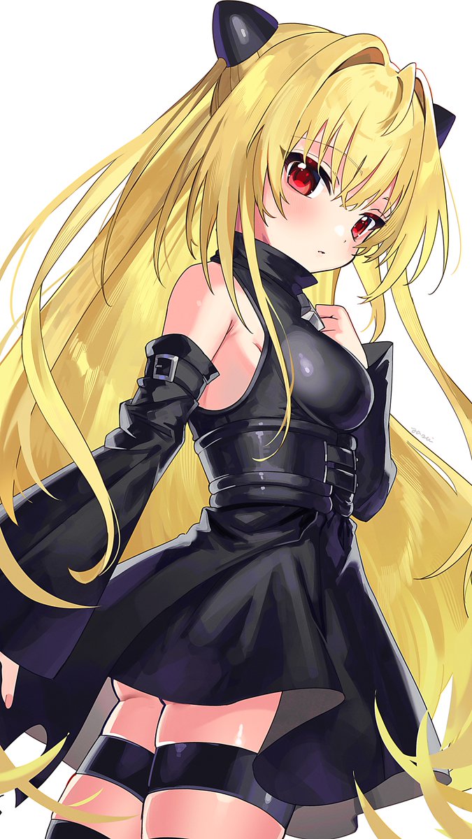 金色の闇(ヤミ)(ToLOVEる) 「ヤミちゃん!#ToLOVEる 」|yasaikakiageのイラスト