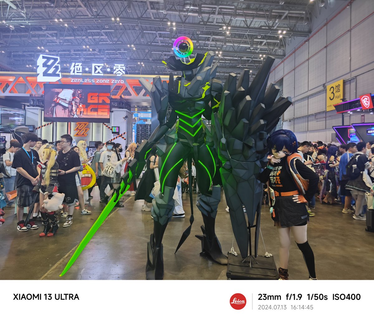 kiger_Vikki's tweet photo. BiliBili World 2024，Day2速报
今天是铃妹~
绝区零，爽！
#绝区零 
#zzzero 
#kigurumi https://t.co/ihPi1OaQ43