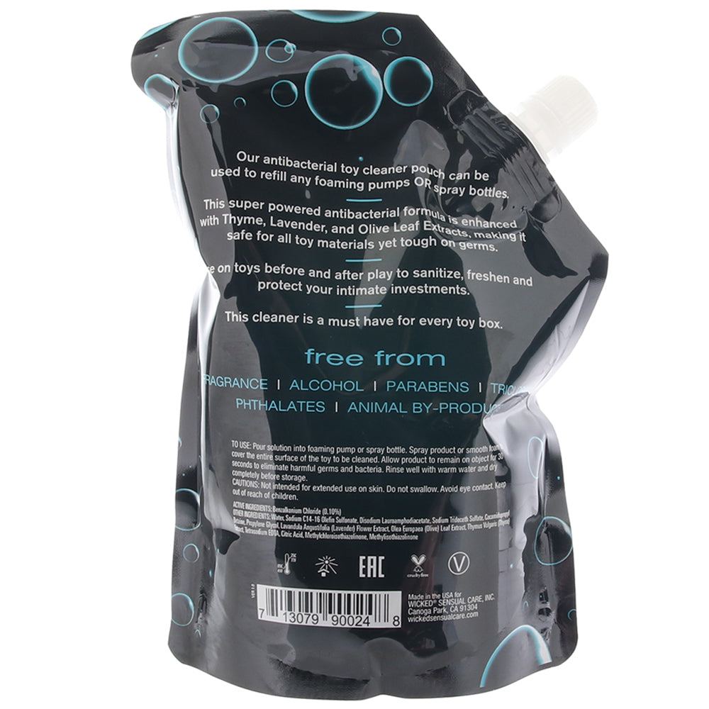 kpleasureisland's tweet image. Foam + Spray's thick, plushy formula stays put, cleansing your toys. Antibacterial but gentle on toy surfaces (and your skin), but tough on germs.
Love their slogan on the bottom of the refill! ☺
$64.99 or $58.49 with a VIP card from Pleasure Island 
#pleasureisland #toycleaner