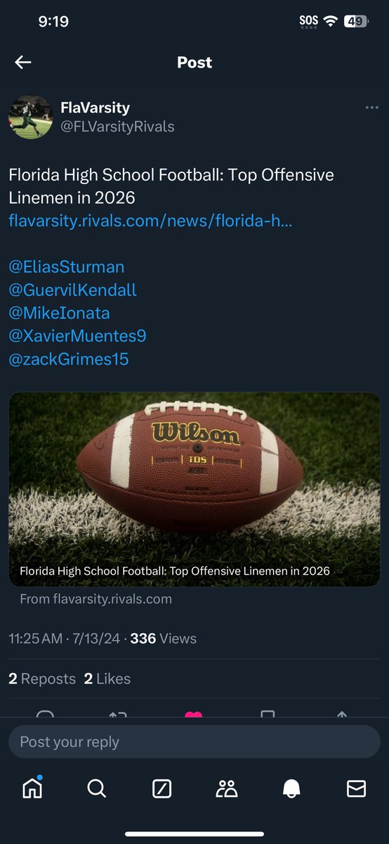 This is only the start 
<a href="/BrianAllenCHS/">Brian Allen</a> 
<a href="/WoodleyJrJohn/">Coach Woodley</a> 
<a href="/C_Mart1353/">Chris Martinez</a>