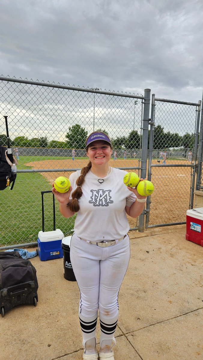 <a href="/LangstonSports/">Langston Athletics</a> <a href="/wtcsoftball/">WTC Softball</a> Doing some work from the left side was Corrine "Juice" Caldwell '24, <a href="/OUACHITA_SB/">Ouachita Softball</a> commit. Count 'em 💣 💣 💣.   And she played some lock down OF.