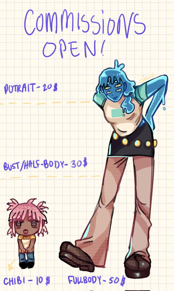 circkee's tweet photo. commissions page for anyone interested 🤭🤭🤭
#Commission #commissionsopen #promotwt #arttwt #artmoot https://t.co/yVUHZC8UcV