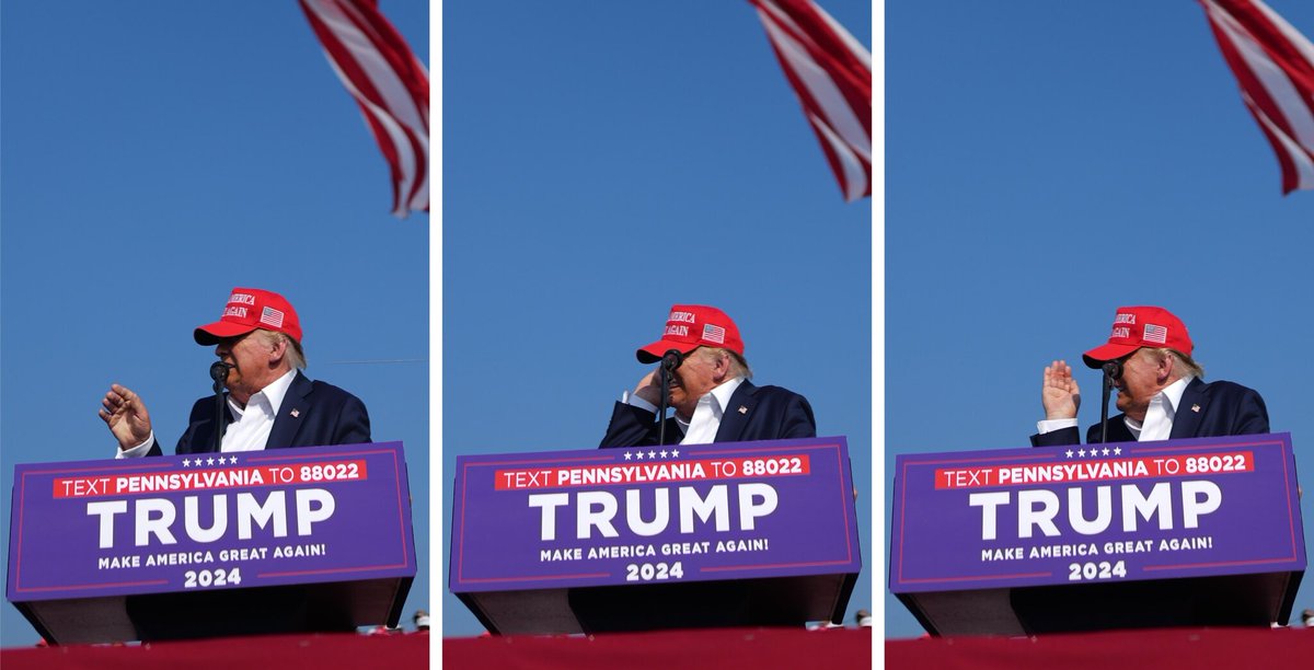 argonerd's tweet photo. Zoomt mal rein, erstes Foto, rechts neben seinem Kopf.

Quelle: Doug Mills/New York Times
https://t.co/xXKWC5Ak13 https://t.co/GKtfEfyaMi