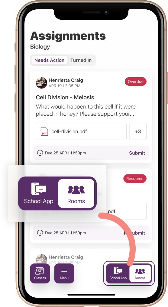 Okeene_OPS's tweet photo. Rooms is the platform Okeene Public Schools teachers and staff will be using to communicate with parents and students. It is integrated into our existing Okeene Public Schools app. More information will be given as school approaches. https://t.co/rBj0CXivG3 https://t.co/pae3MpRFhx