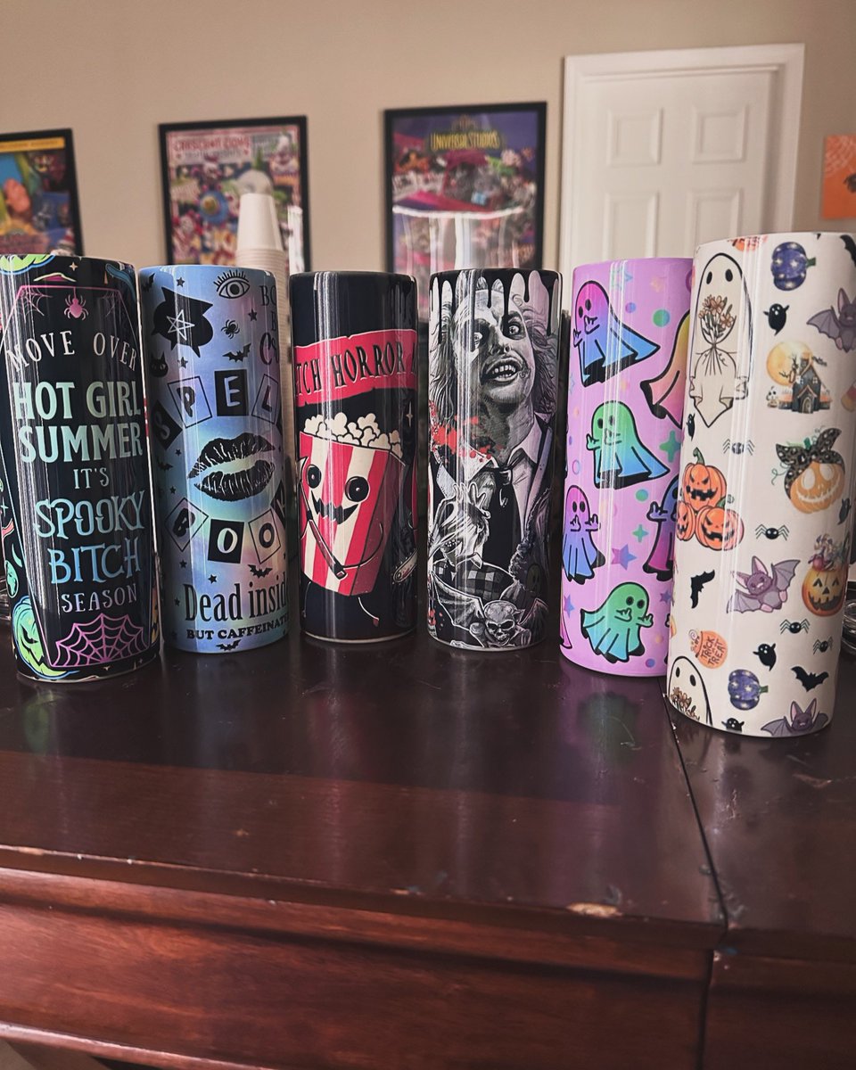 Our newest batch of tumblers that will soon be available in our #Tiktokshop