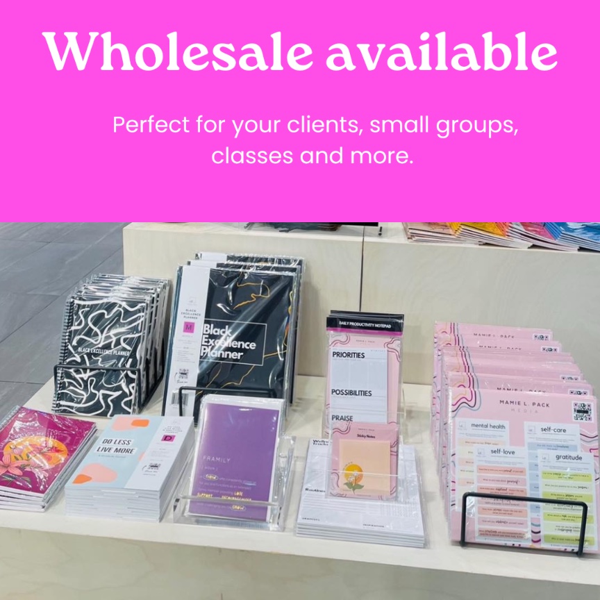 Looking for therapists, counselors, mental health professionals who want products to help their clients. 

We have multiple products that a perfect fit to reinforce well-being practices for your clients. 

If this is you, let’s talk. 

#mentalhealth  #wellbeing