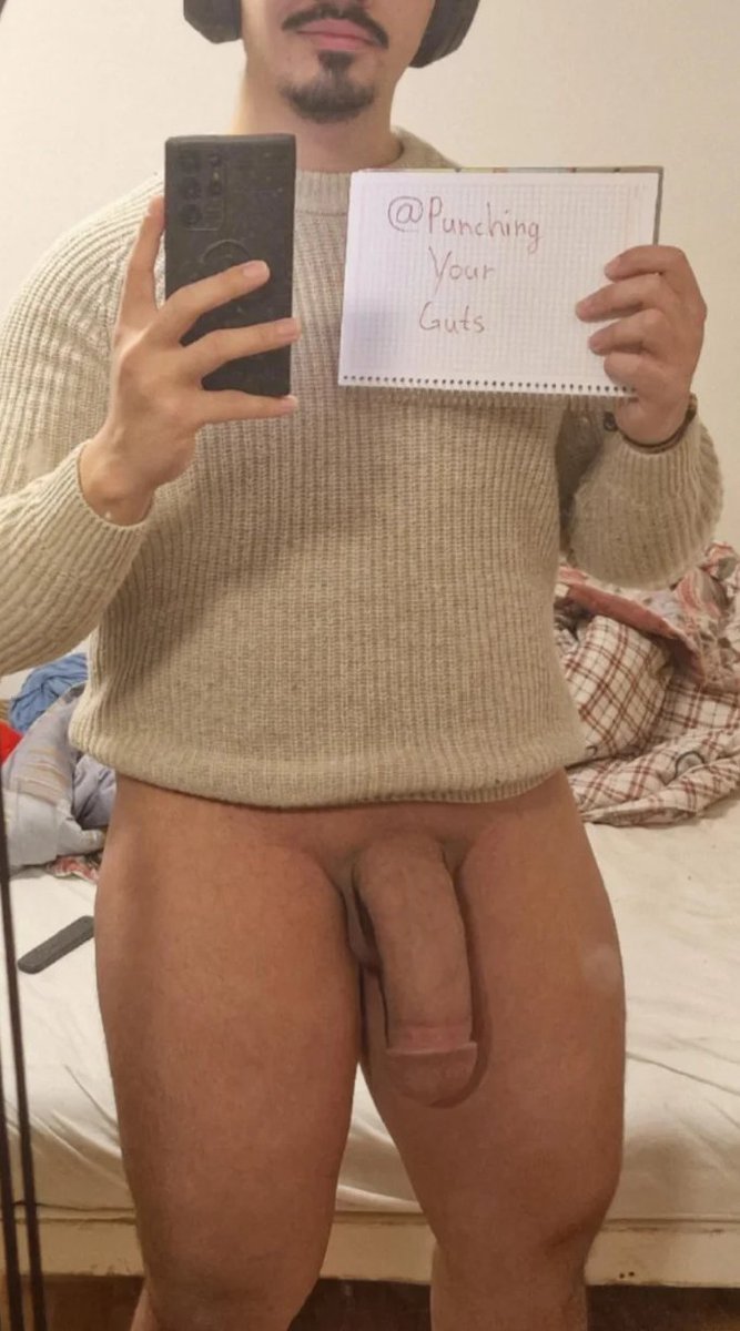 PunchingYourGut's tweet photo. Proof I'm real... This is only soft, you know.  

Like/retweet and follow for more.  

#Horny #Bigdick #bigcock #nsfwtwt #nsfw #nudes #selling #buying #bbc #bwc #nswtwitter #cuck #bull #porn #sex https://t.co/GRHkJyxrTE
