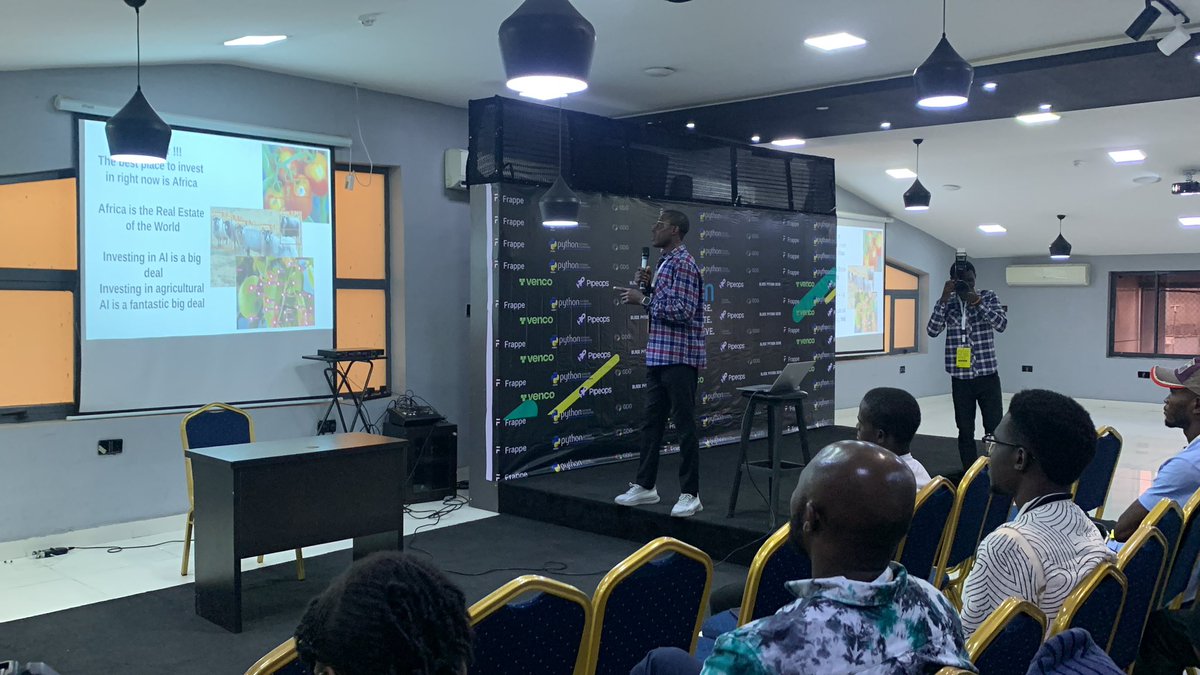 etukudodaniel4's tweet image. It was so nice speaking at #PyConNG2024 about AI in the agricultural space 

This was my first pycon session and wish to have more talks in years to come

@PythonNigeria @ThePSF @AishaXBello @HamplusHub @Kafui4k @hackSultan @marlene_zw @pipeopshq @blackpythondevs